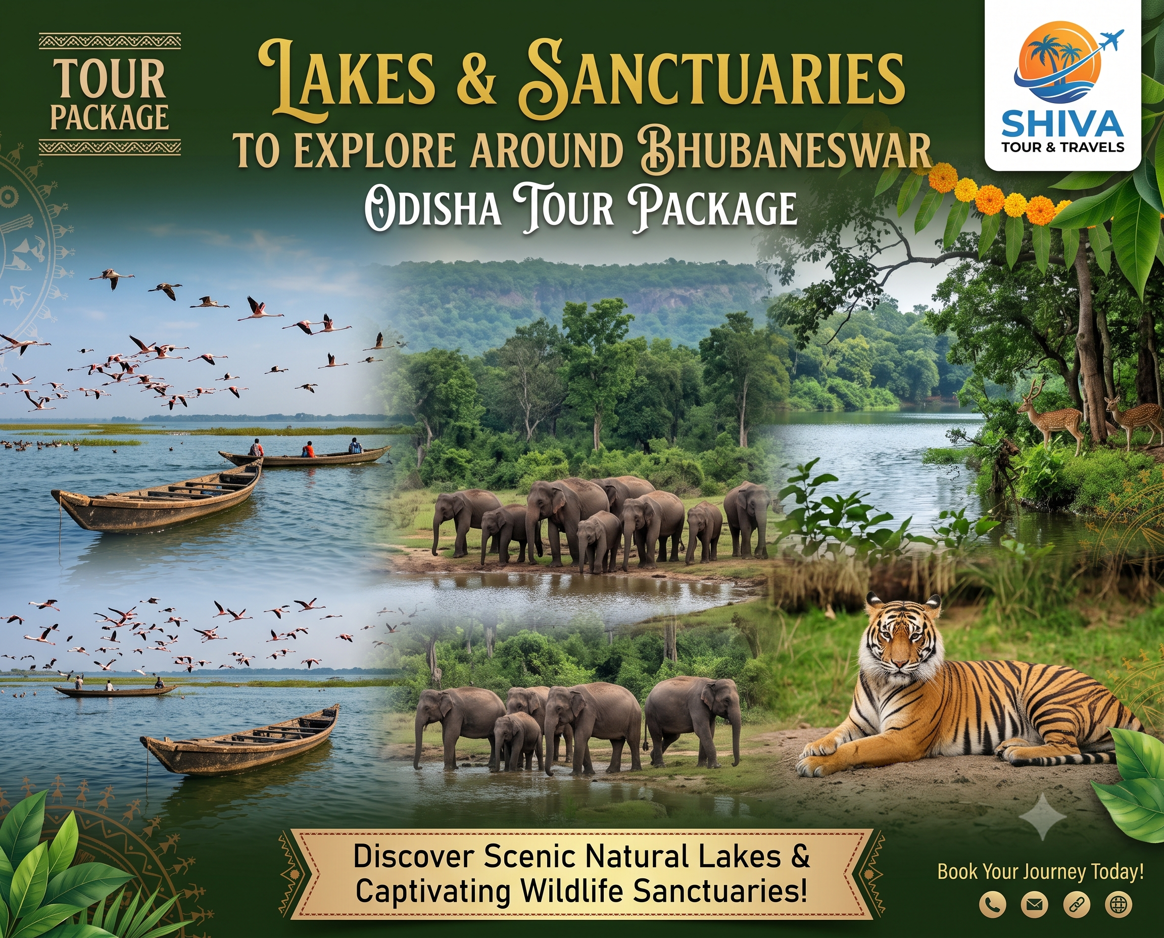 Lakes and Sanctuaries Around Bhubaneswar
